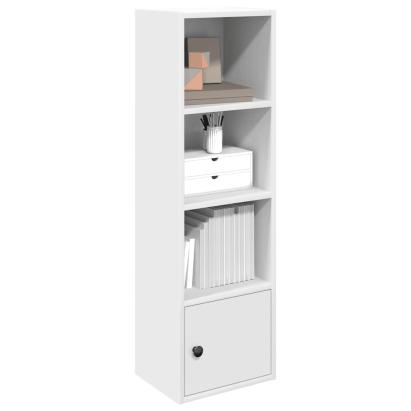 Bibliotecă, alb, 31x24x102 cm, lemn prelucrat GartenMobel Dekor