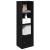 Bibliotecă Stejar negru 31x24x102 cm Lemn prelucrat GartenMobel Dekor