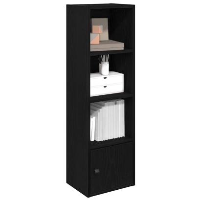 Bibliotecă Stejar negru 31x24x102 cm Lemn prelucrat GartenMobel Dekor