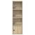 Bibliotecă, stejar sonoma, 31x24x102 cm, lemn prelucrat GartenMobel Dekor