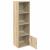Bibliotecă, stejar sonoma, 31x24x102 cm, lemn prelucrat GartenMobel Dekor