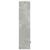 Bibliotecă, gri beton, 31x24x102 cm, lemn prelucrat GartenMobel Dekor