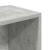 Bibliotecă, gri beton, 31x24x102 cm, lemn prelucrat GartenMobel Dekor