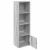 Bibliotecă, gri sonoma, 31x24x102 cm, lemn prelucrat GartenMobel Dekor