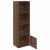 Bibliotecă, stejar maro, 31x24x102 cm, lemn prelucrat GartenMobel Dekor