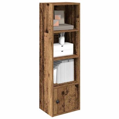 Bibliotecă, lemn vechi, 31x24x102 cm, lemn prelucrat GartenMobel Dekor