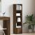 Bibliotecă, stejar maro, 31x24x127 cm, lemn prelucrat GartenMobel Dekor