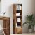 Bibliotecă, lemn vechi, 31x24x127 cm, lemn prelucrat GartenMobel Dekor