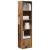 Bibliotecă, lemn vechi, 31x24x127 cm, lemn prelucrat GartenMobel Dekor