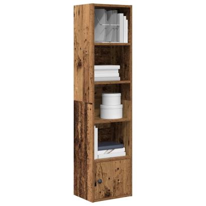 Bibliotecă, lemn vechi, 31x24x127 cm, lemn prelucrat GartenMobel Dekor