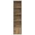 Bibliotecă, stejar artizanal, 31x24x127 cm, lemn prelucrat GartenMobel Dekor