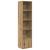 Bibliotecă, stejar artizanal, 31x24x127 cm, lemn prelucrat GartenMobel Dekor