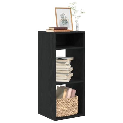 Bibliotecă, negru, 34x31x80 cm, lemn prelucrat GartenMobel Dekor