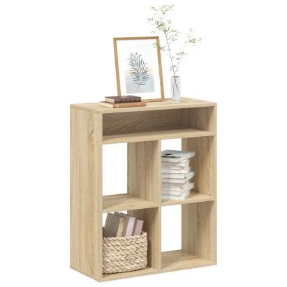 Bibliotecă, stejar Sonoma, 66x31x80 cm, lemn prelucrat GartenMobel Dekor