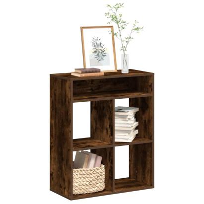 Bibliotecă, stejar fumuriu, 66x31x80 cm, lemn prelucrat GartenMobel Dekor