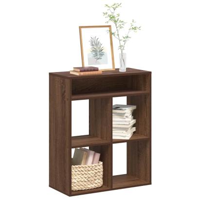 Bibliotecă, stejar maro, 66x31x80 cm, lemn prelucrat GartenMobel Dekor