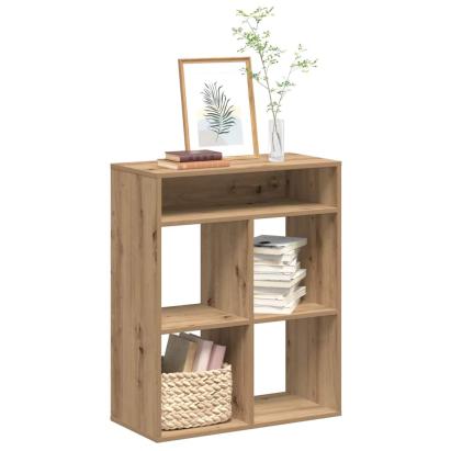 Bibliotecă, stejar artizanal, 66x31x80 cm, lemn prelucrat GartenMobel Dekor