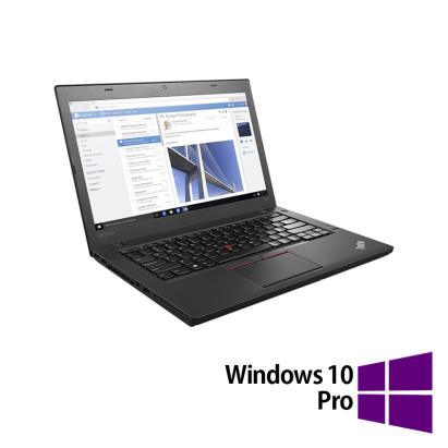 Laptop Refurbished LENOVO ThinkPad T460s, Intel Core i5-6200U 2.40GHz, 8GB DDR4, 256GB SSD, 14 Inch Full HD, Webcam + Windows 10 Pro NewTechnology Media