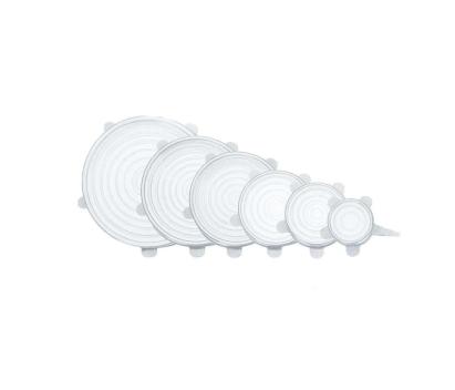 Capace Universale din Silicon, Set de 6 Dimensiuni Ideale pentru Păstrarea Prospețimii Handy KitchenServ