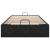 Cadru de pat otoman fără saltea Negru 90x190 cm catifea GartenMobel Dekor