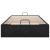 Cadru de pat otoman fără saltea Negru 90x200 cm catifea GartenMobel Dekor