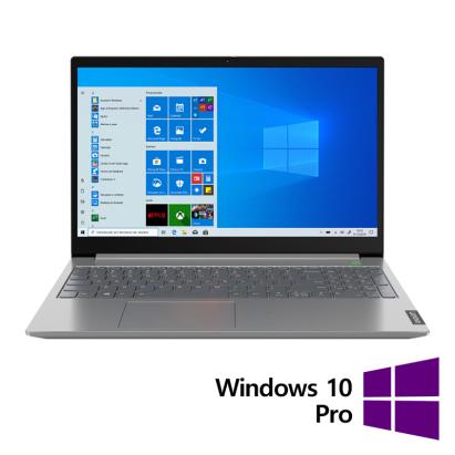 Laptop Refurbished LENOVO V15-I IL, Intel Core i3-1005G1 1.20 - 3.40GHz, 8GB DDR4, 256GB SSD, 15.6 Inch HD + Windows 10 Pro NewTechnology Media