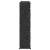 Organizator cub de depozitare cu uși, 16 cuburi, negru, PP GartenMobel Dekor