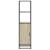 Dulapuru Stejar Sonoma 35,5x35x139 cm lemn și metal prelucrat GartenMobel Dekor