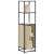 Dulapuru Stejar Sonoma 35,5x35x139 cm lemn și metal prelucrat GartenMobel Dekor