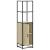 Dulapuru Stejar Sonoma 35,5x35x139 cm lemn și metal prelucrat GartenMobel Dekor