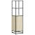 Dulapuru Stejar Sonoma 35,5x35x139 cm lemn și metal prelucrat GartenMobel Dekor