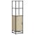 Dulapuru Stejar Sonoma 35,5x35x139 cm lemn și metal prelucrat GartenMobel Dekor