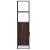 Dulapuru stejar maro 35,5x35x139 cm lemn și metal prelucrat GartenMobel Dekor