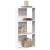 Bibliotecă cu 3 niveluri, alb, 60x30x120 cm, lemn de prelucrare GartenMobel Dekor