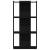 Bibliotecă cu 3 niveluri, negru, 60x30x120 cm, lemn prelucrat GartenMobel Dekor