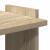 Bibliotecă 3 niveluri stejar sonoma 60x30x120 cm lemn prelucrat GartenMobel Dekor