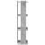 Bibliotecă cu 3 niveluri, gri beton, 60x30x120cm lemn prelucrat GartenMobel Dekor