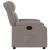 Fotoliu rabatabil electric, gri taupe, material textil GartenMobel Dekor