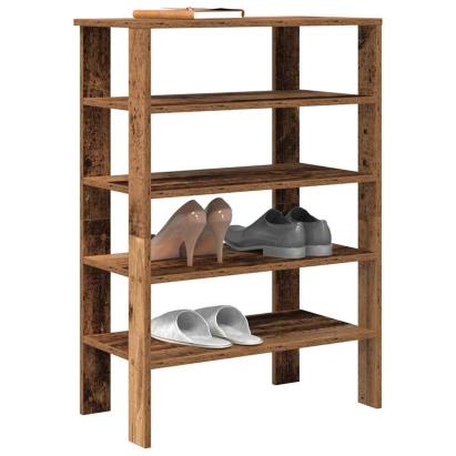 Pantofar, Lemn vechi, 61x32x87,5 cm, lemn compozit GartenMobel Dekor
