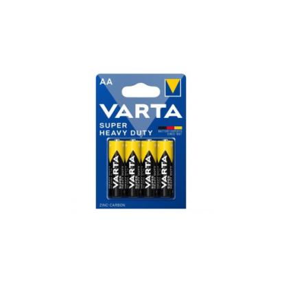 Set 4 baterii Varta AA R6 Zinc-Carbon Super Heavy Duty Cod: 556267 Automotive TrustedCars