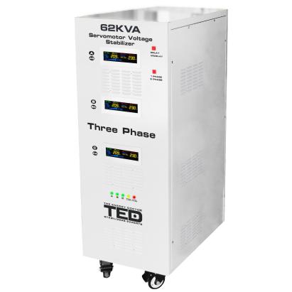 Stabilizator retea maxim 62KVA-SVC cu servomotor trifazat-trifazat TED000217 SafetyGuard Surveillance