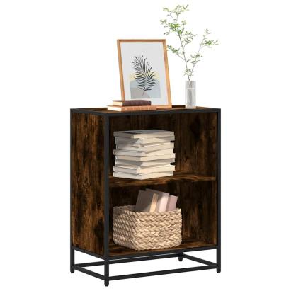 Bibliotecă, stejar fumuriu, 60x35x76 cm, lemn prelucrat GartenMobel Dekor