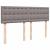 Cadru de pat otoman cu saltea Taupe 140x200cm Material GartenMobel Dekor