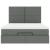 Cadru pat otoman cu saltea țesătură gri închis 140x200 cm GartenMobel Dekor