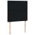 Cadru de pat otoman cu saltele, material negru 180x200cm GartenMobel Dekor