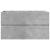 Set mobilier de baie, 3 piese, gri beton, lemn compozit GartenMobel Dekor