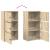 Bibliotecă, stejar sonoma, 40x24x77 cm, lemn prelucrat GartenMobel Dekor