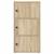 Bibliotecă, stejar sonoma, 40x24x77 cm, lemn prelucrat GartenMobel Dekor
