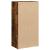 Bibliotecă, stejar fumuriu, 40x24x77 cm, lemn prelucrat GartenMobel Dekor
