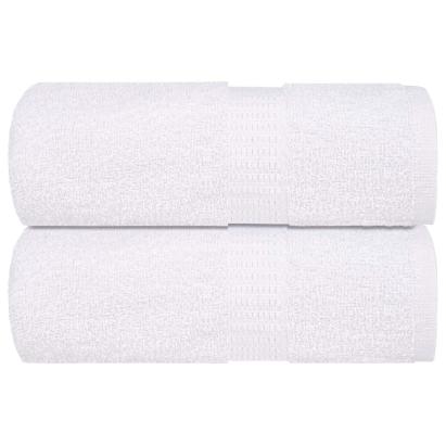Prosoape pentru oaspeți 2 buc Alb 30x50 cm 360 g/m² 100% bumbac GartenMobel Dekor